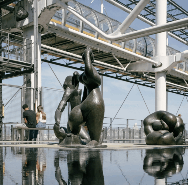 contre pompidou